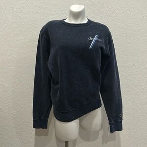 Champion Men's Sweatshirt Mineral Dye Graphic Crewneck Sweatshirt Size S